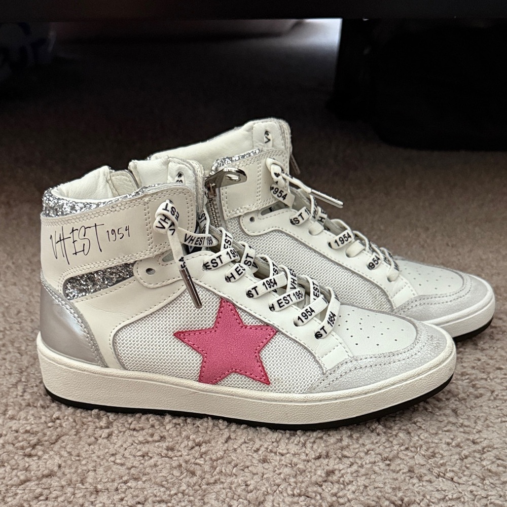 Women’s Vintage Havana High-Top Sneakers